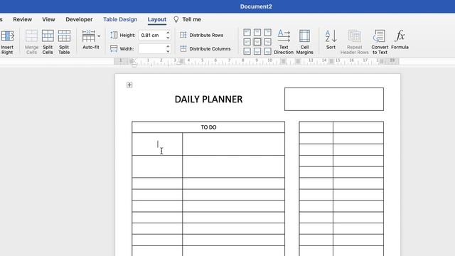 How to make a DAILY PLANNER in WORD | Microsoft Word Tutorials смотреть онлайн