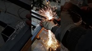 Скругление углов на профильной трубе. Самый простой вариант.