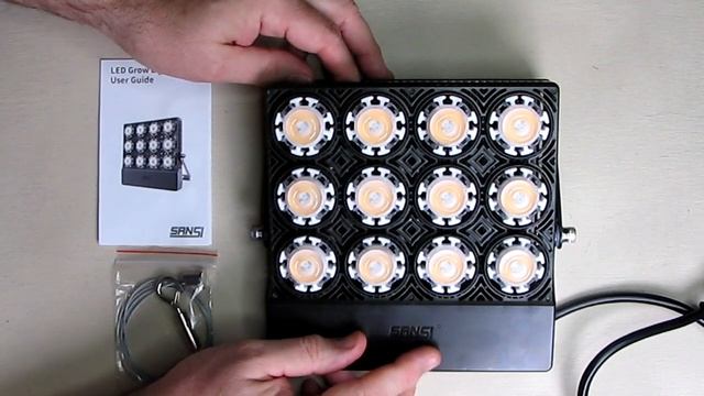 BEST LED Grow Lights From SANSI 70W Daylight LED Grow Lights for Indoor Plants REVIEW смотреть онлайн