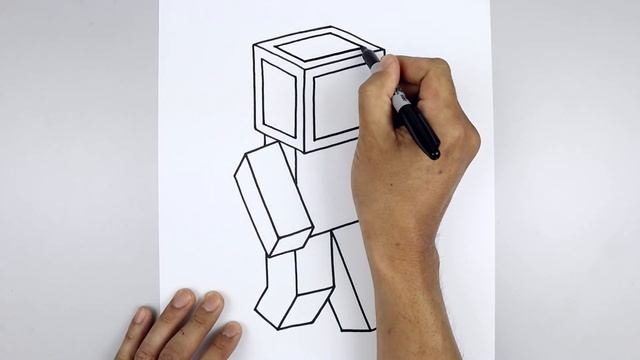 How To Draw SKEPPY | Minecraft DREAM SMP смотреть онлайн