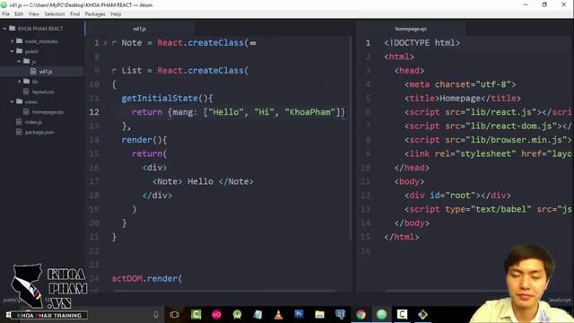 Lập trình React.js Bài 18: Bài tập 4 - Render Html từ mảng String смотреть онлайн