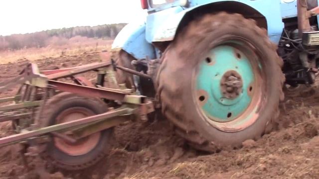 ЗАКАЗАЛ ТОТ ЖЕ ТРАКТОР! КУЛЬТИВАЦИЯ ЗЕМЛИ ПОСЛЕ ВСПАШКИ смотреть онлайн
