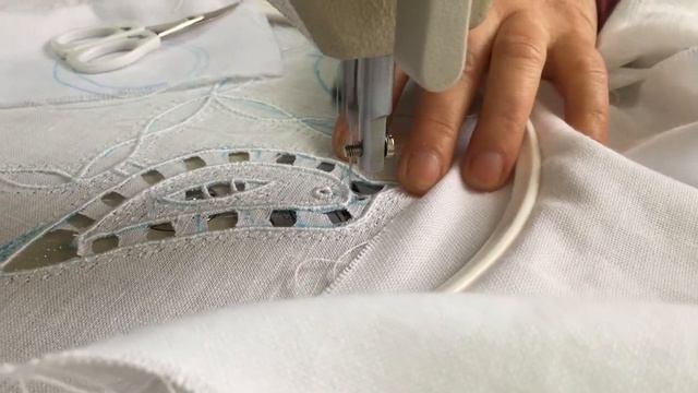 Вышивка ришелье (простые бриды) смотреть онлайн