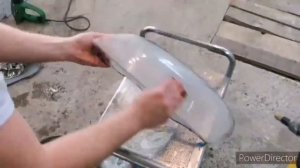 Разборка и полировка фар с покраской , киа спектра