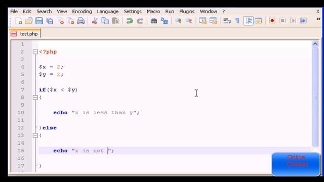 PHP Tutorial - 11 - if condition in php - how to use if condition in php смотреть онлайн