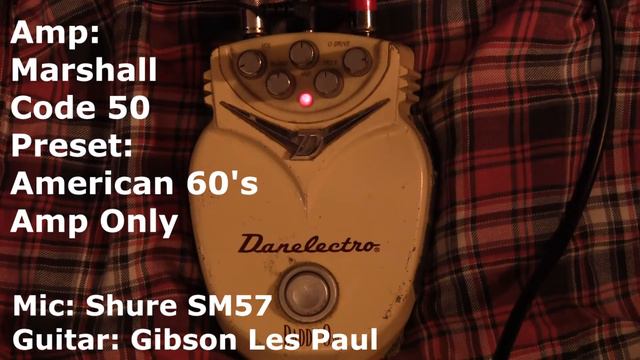 Dan Electro Daddy O Guitar Pedal Overdrive Gibson Marshall Code смотреть онлайн