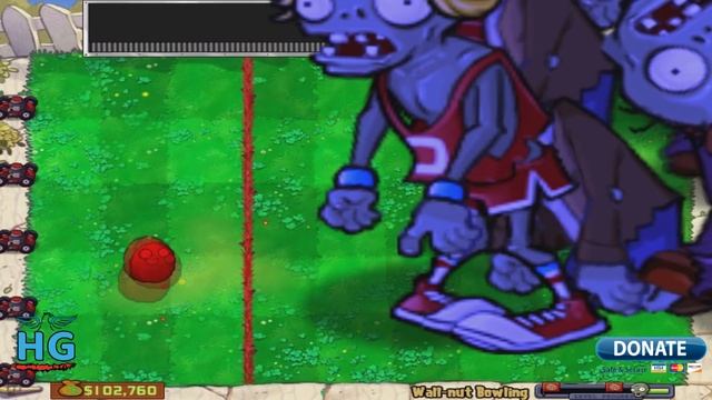 Plants vs Zombies Giant Zombie Minigame Giant Wall-nut Bowling | Episode 3 смотреть онлайн