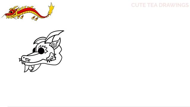 How To Draw Dancing Dragon Pet - Lunar New Year 2022 | Roblox Adopt Me | Step By Step Tutorial смотреть онлайн