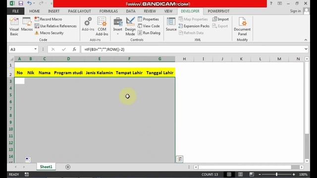 Tutorial Excel || membuat perintah Tambah edit hapus dan pencarian di vba excel смотреть онлайн
