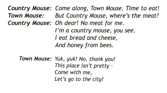 Spotlight 2 p.58-59 CD&DVD The town mouse & The country mouse смотреть онлайн