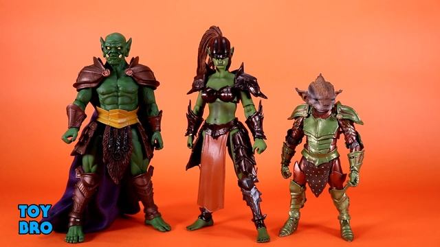 Mythic Legions Tactics War of the Aetherblade DELUXE FEMALE ORC LEGION BUILDER Action Figure Review смотреть онлайн