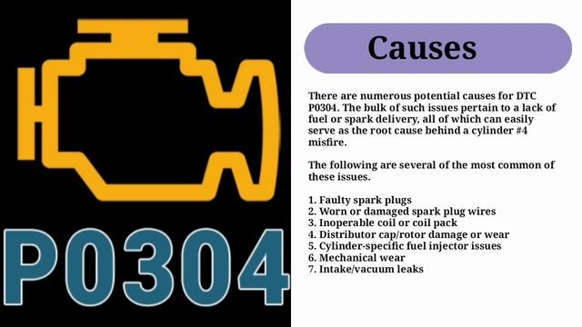 DTC P0304 : Diagnostic Trouble Code P0304 | Symptoms, Causes, and How To Trouble Shoot смотреть онлайн