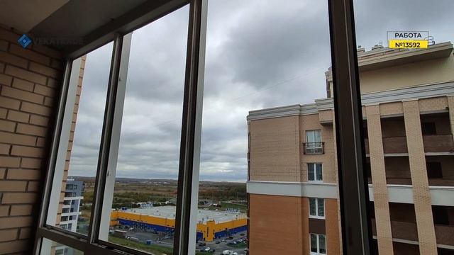 №13592 ЖК Капитал в Кудрово остекление лоджии Кудрово Строителей 2 смотреть онлайн