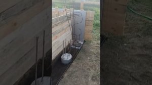 Свайно ростверковый фундамент своими руками,ростверк с уклоном на участке