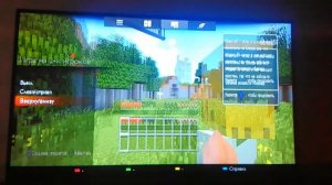 PS4 Minecraft Игра на двоих без деления экрана