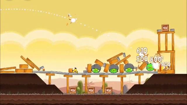 Official Angry Birds Walkthrough Poached Eggs 3-18 смотреть онлайн