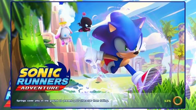 Sonic Runners Adventure: Sonic & Shadow Stage 1 смотреть онлайн
