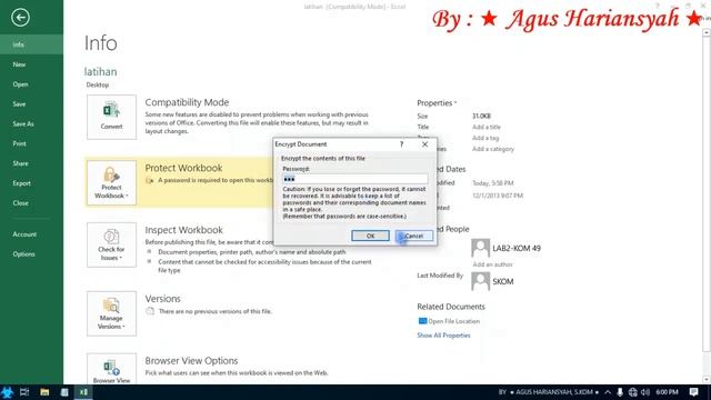 Cara Menghapus Password Di Exel смотреть онлайн