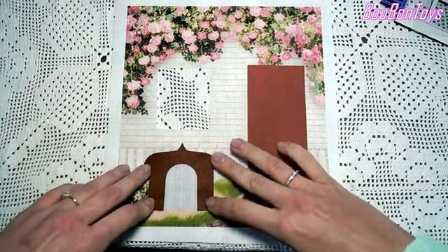 4. МК: шьем развивающую книжечку " Кукольный Домик". ВХОД в дом. BooBonToys смотреть онлайн