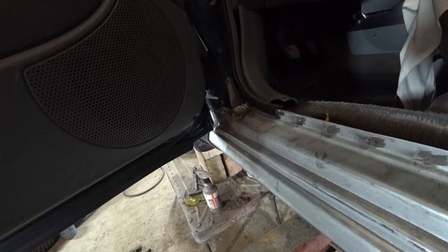 Замена ГНИЛЫХ ПОРОГОВ и покраска ШЕВРОЛЕ ЛАЧЕТТИ. Кузовной ремонт авто. смотреть онлайн