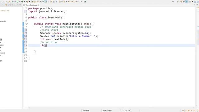 Java Even Number Odd Number Example Program ( User Input ) смотреть онлайн