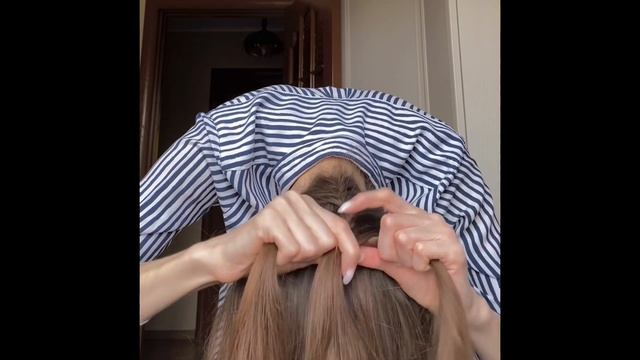 Французская коса с пучком #hairstyles #braid #hair смотреть онлайн