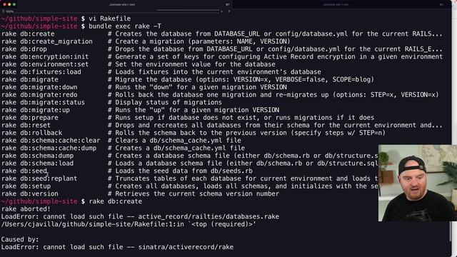Sinatra + ActiveRecord смотреть онлайн