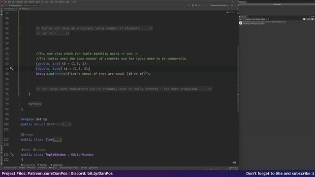 C# Tuples in Unity - What Are Tuples? (How To Return Multiple Values From a Method) смотреть онлайн