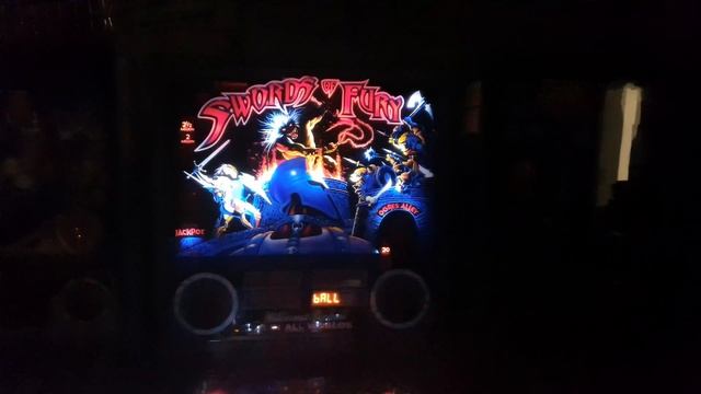 Swords of Fury Pinball Backglass Remake (Prototype) смотреть онлайн