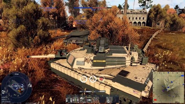 USA Top Tier Gameplay || M1A2 SEP & F-16 Viper (War Thunder) смотреть онлайн
