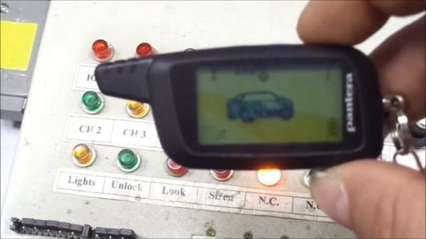 Pantera SLK 625 675 RS включение автозапусков