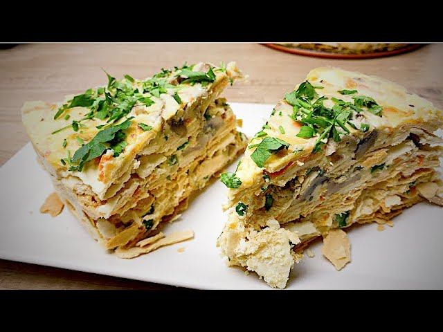 Семья В ВОСТОРГЕ! Грибной НАПОЛЕОН, Самый необычный закусочный торт смотреть онлайн