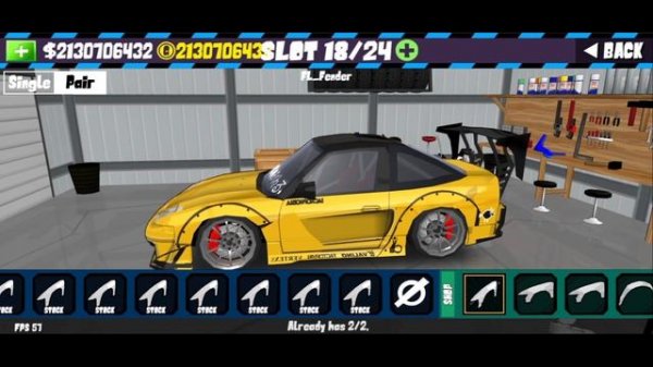 Fr legends livery Honda NSX | Rocket Bunny Body Kit free cide