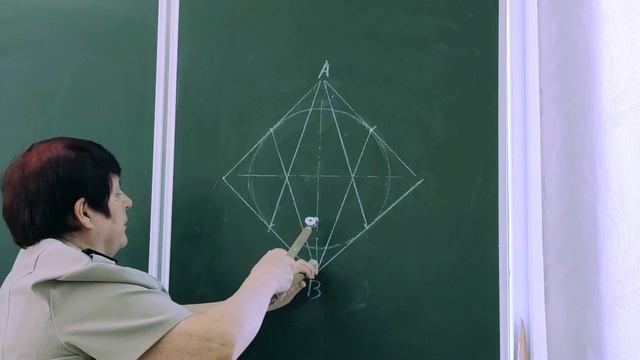 Построение окружности в аксонометрии способ второй смотреть онлайн