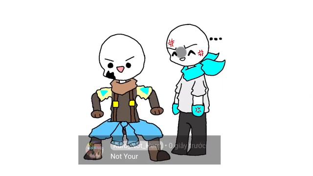 Meme// If You Happy.. // Undertale AU //ft: Ink & Blue //By:Kuro смотреть онлайн