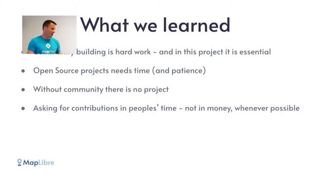 2021: MapLibre - community driven Mapbox GL fork смотреть онлайн