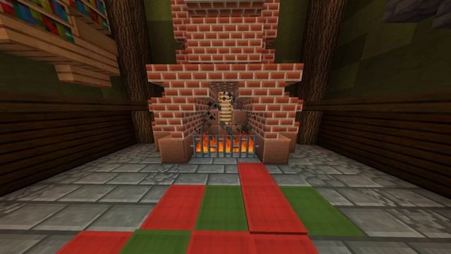 Fireplace Minecraft HD || Камин В Майнкрафт смотреть онлайн