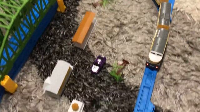 Поезд #рельсы# разводной мост Dumica Trains high speed series смотреть онлайн