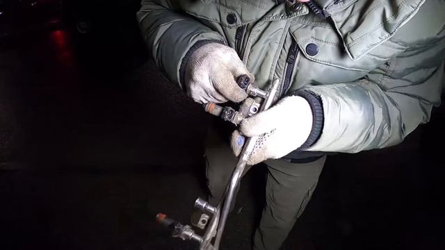 Меняем местами форсунки. Троит. Продолжение предыдущего видео смотреть онлайн