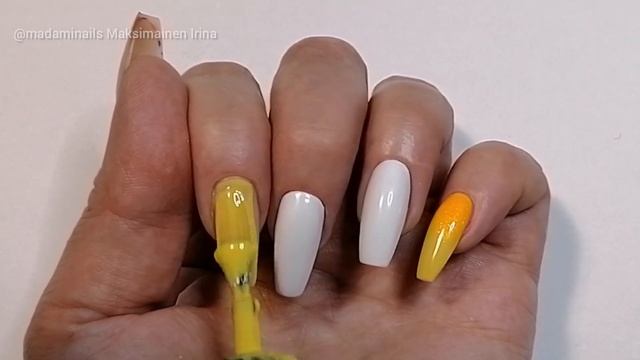 Sunflowers, nail art. Подсолнухи в дизайне ногтей. Цена на финский маникюр ? #nailart #flowersnails смотреть онлайн