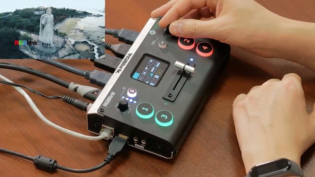 Видеомикшер RGBLink Mini для стримеров и видеоблогеров смотреть онлайн