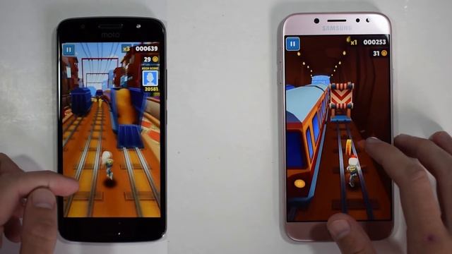 Moto G5s vs Galaxy J7 Pro - Comparativa смотреть онлайн
