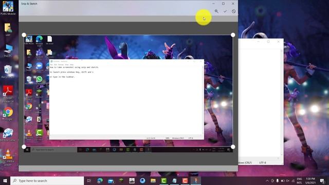 How to take screenshots from snip and sketch смотреть онлайн
