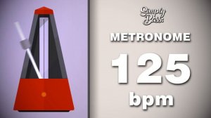 125 bpm - Metronome   (Simply Bass)