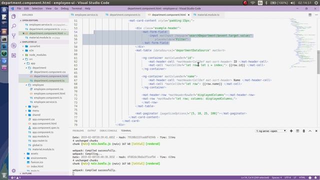 Search Sort and Pagination in Angular смотреть онлайн
