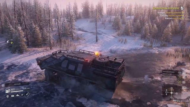 SnowRunner.Россия.Кольский полуостров.Ковдозеро.Деревенский спелеолог смотреть онлайн