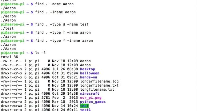 Linux - Find Commands for File Names смотреть онлайн