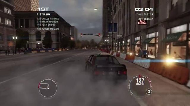 GRID 2 gameplay surround very hard difficulty i7-3770K GTX770 mini-ITX node 304 смотреть онлайн