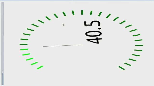 Guage Created In QT смотреть онлайн
