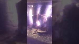 Хронометраж растопки и времени горения уникального котла Магнум 30 кВт